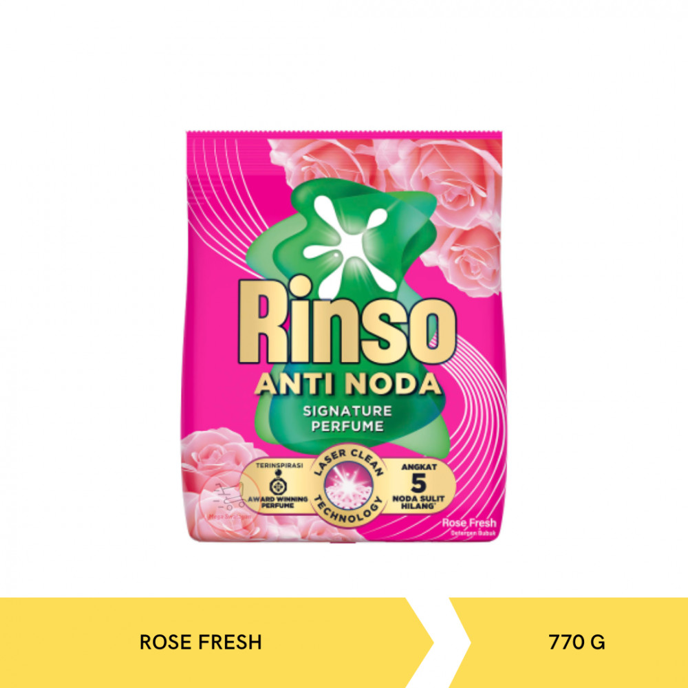 RINSO AN+MOLTO PWD ROSE FRESH 770G X 12