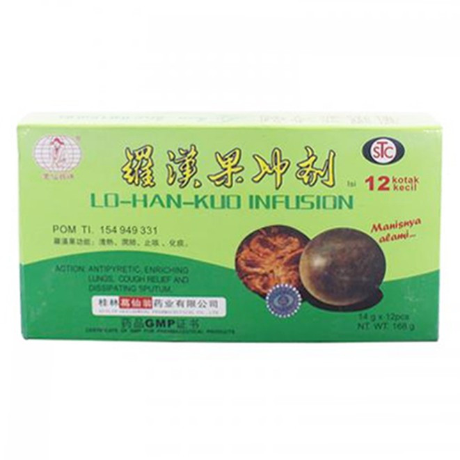 GEXIANWENG LOHANKUO INFUSION 168G X 100