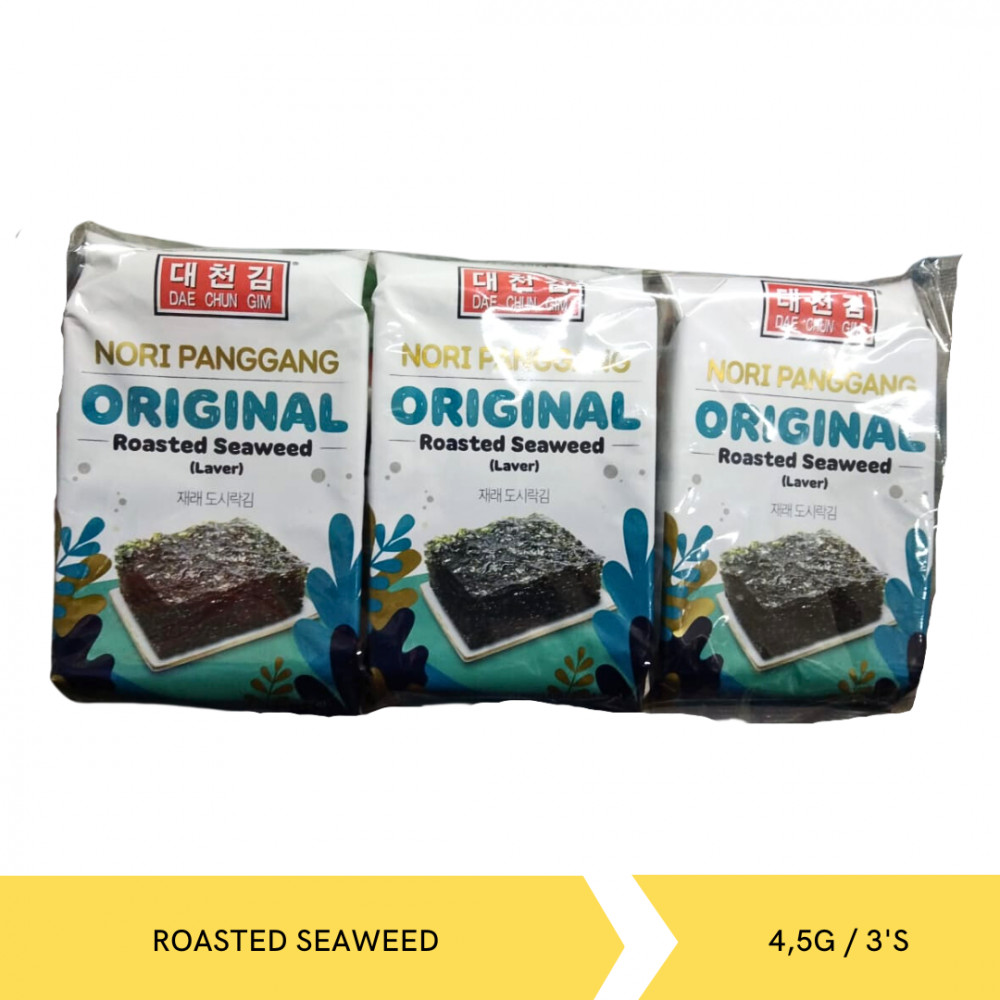 DAE CHUN GIM ROASTED SEAWEED 4.5G/3S X 24