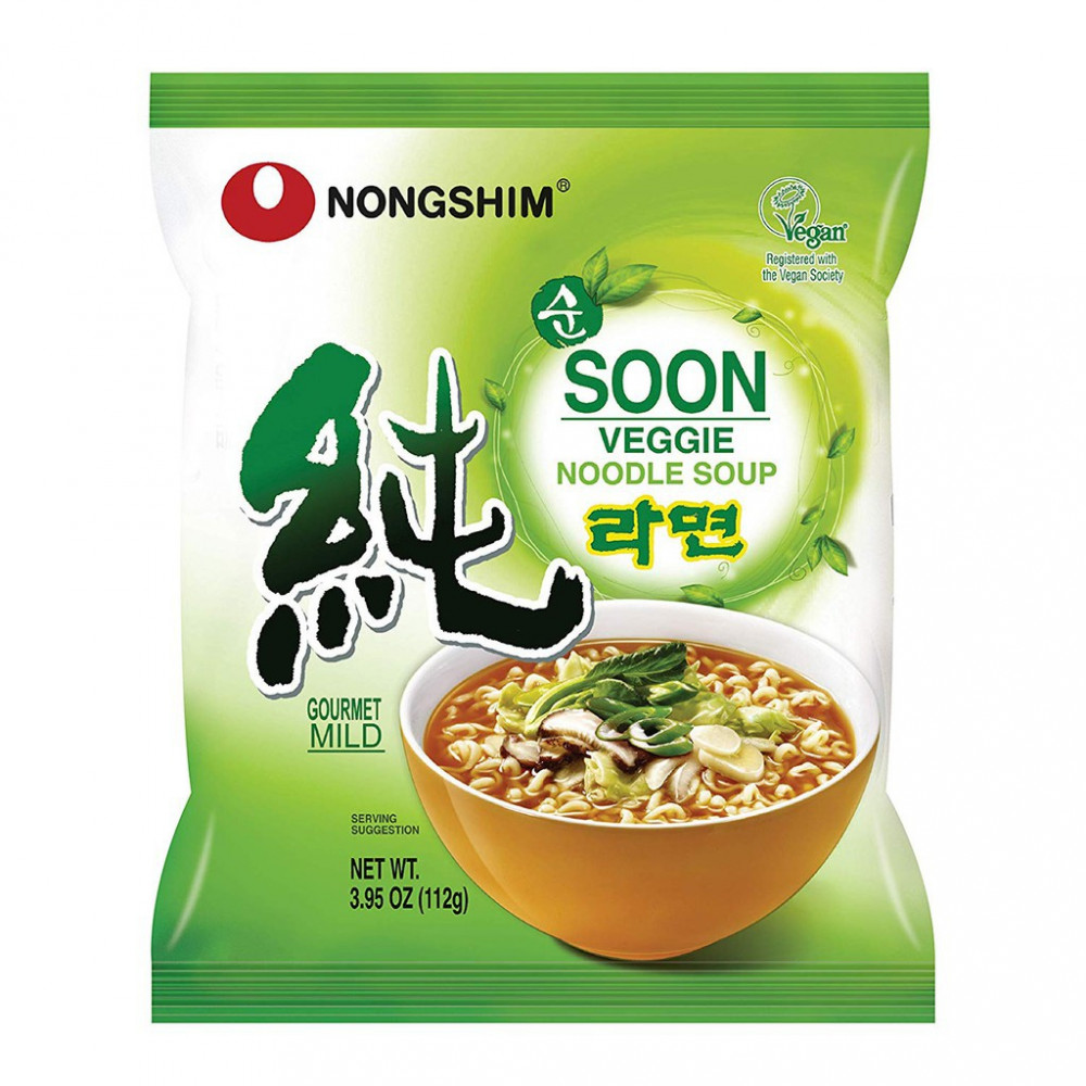 NONGSHIM RAMYUN SOON VEGGIE 112G X 20