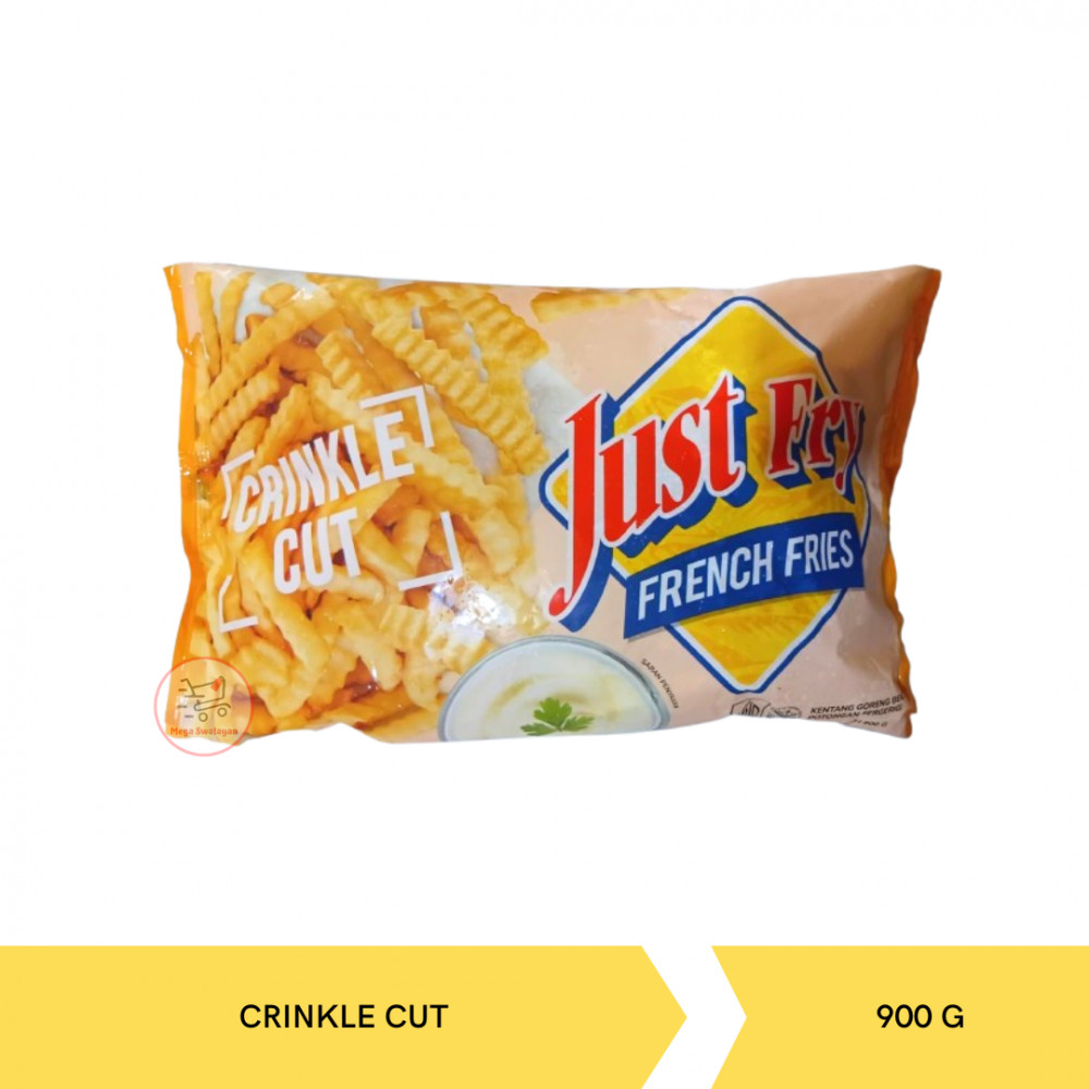 JUST FRY CRINKLE CUT 900GX12