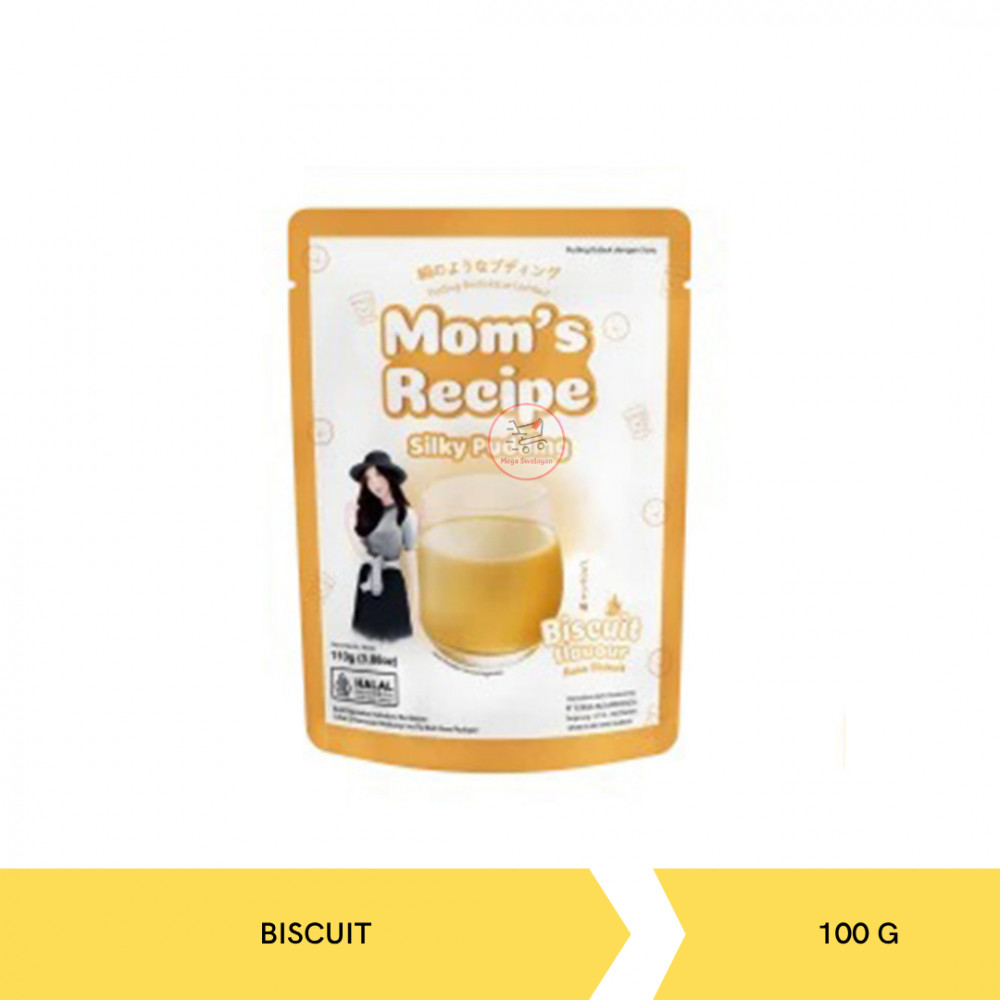 SILKY PUDDING BISCUIT POUCH 100GX24