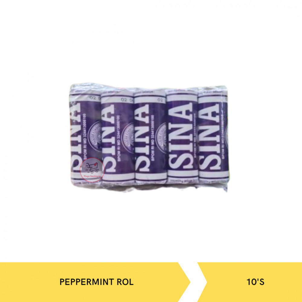 SIN A CANDY PEPPERMINT ROL PACK 10`S X 35
