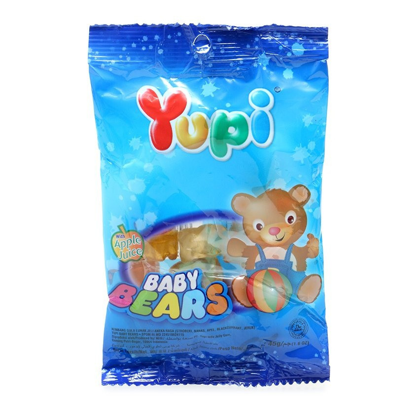 YUPI BABY BEARS 45G X 72