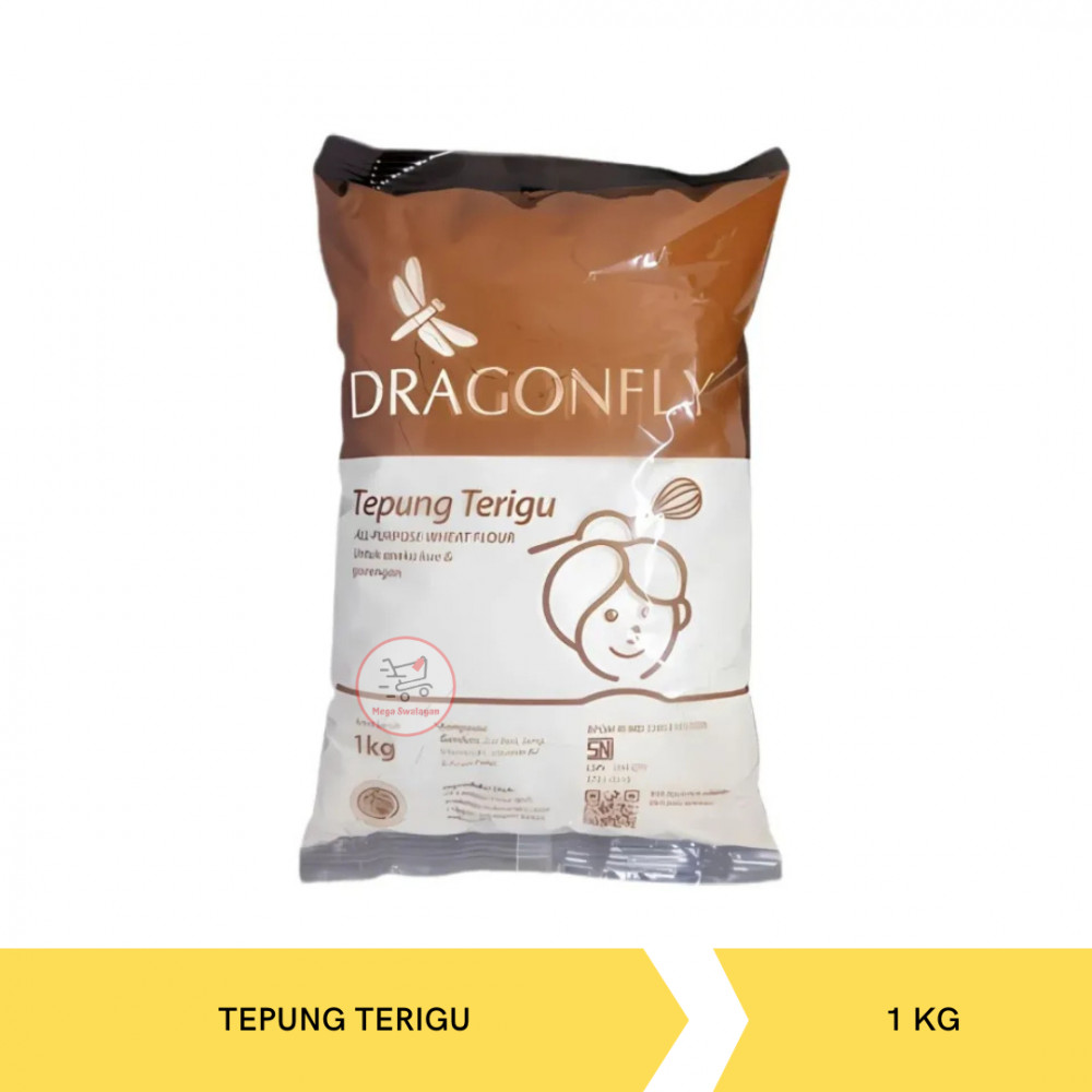 DRAGONFLY TEPUNG TERIGU 1KG X 10