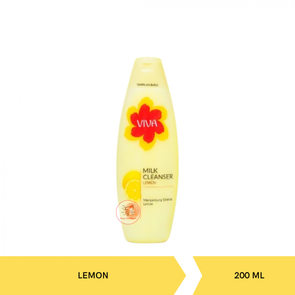 VIVA MILK CLEANSER LEMON 200ML