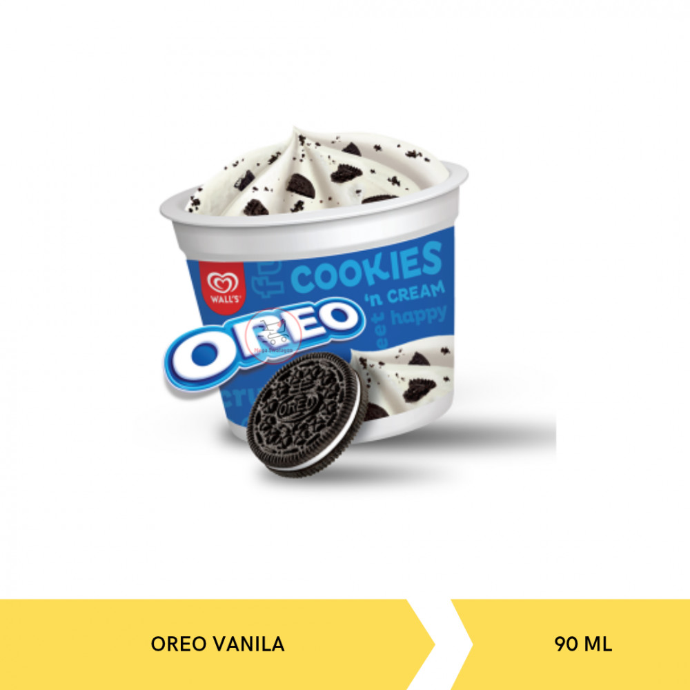 WALLS OREO VANILA CUP 90ML X 32