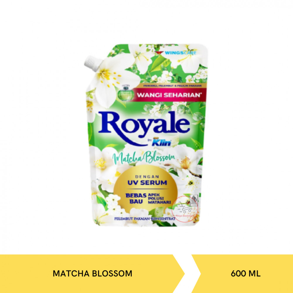 ROYALE PELEMBUT MATCHA BLOSSOM 600ML X 12