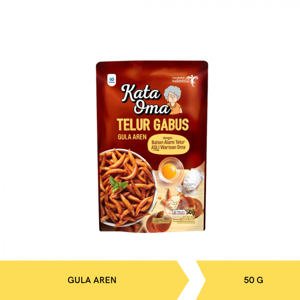 KATA OMA TELUR GABUS GULA AREN 50G X 24
