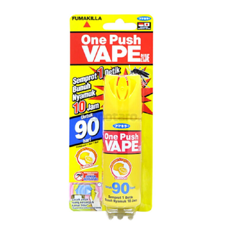 VAPE ONE PUSH 90DAYS LEMON 22ML X 12