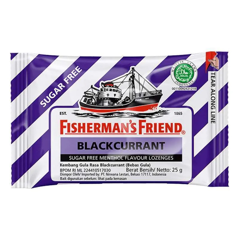 FISHERMAN SF BLACKCURRANT 25G