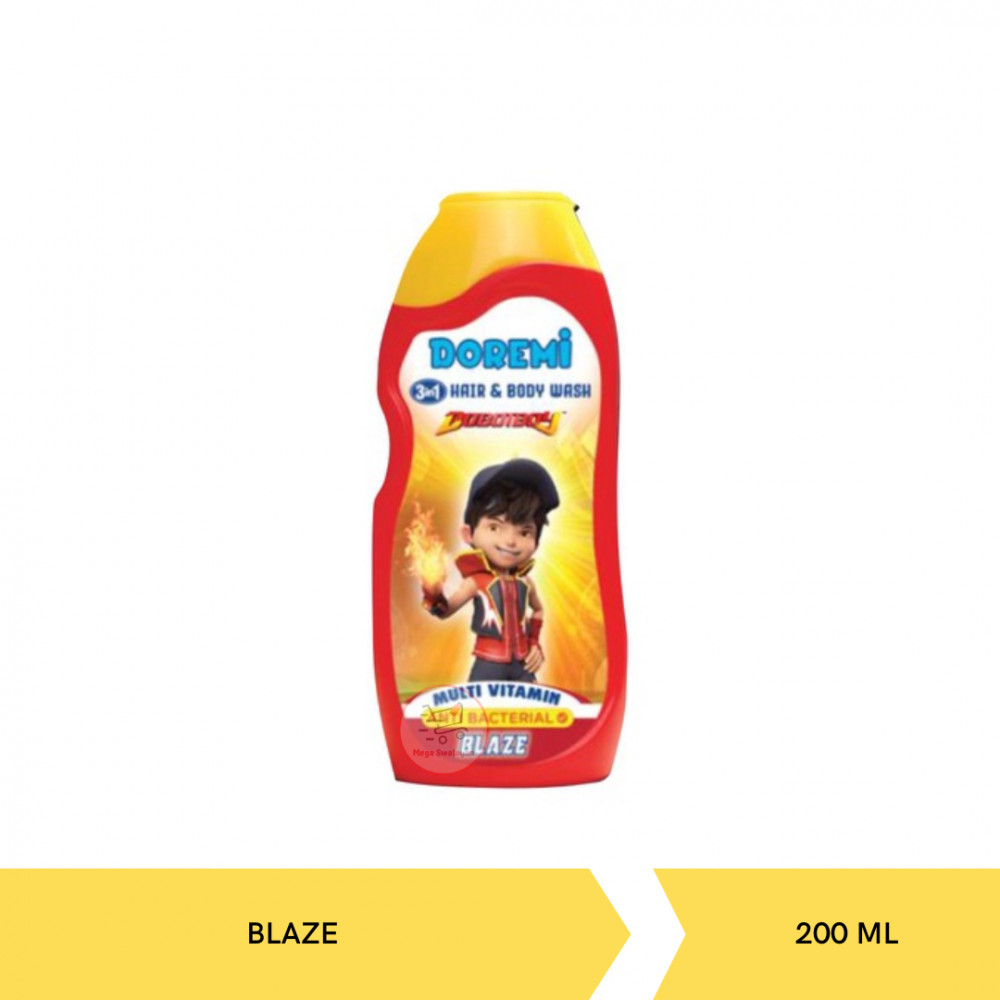 DOREMI SHP-COND-BW 3IN1 BLAZE BTL 200ML