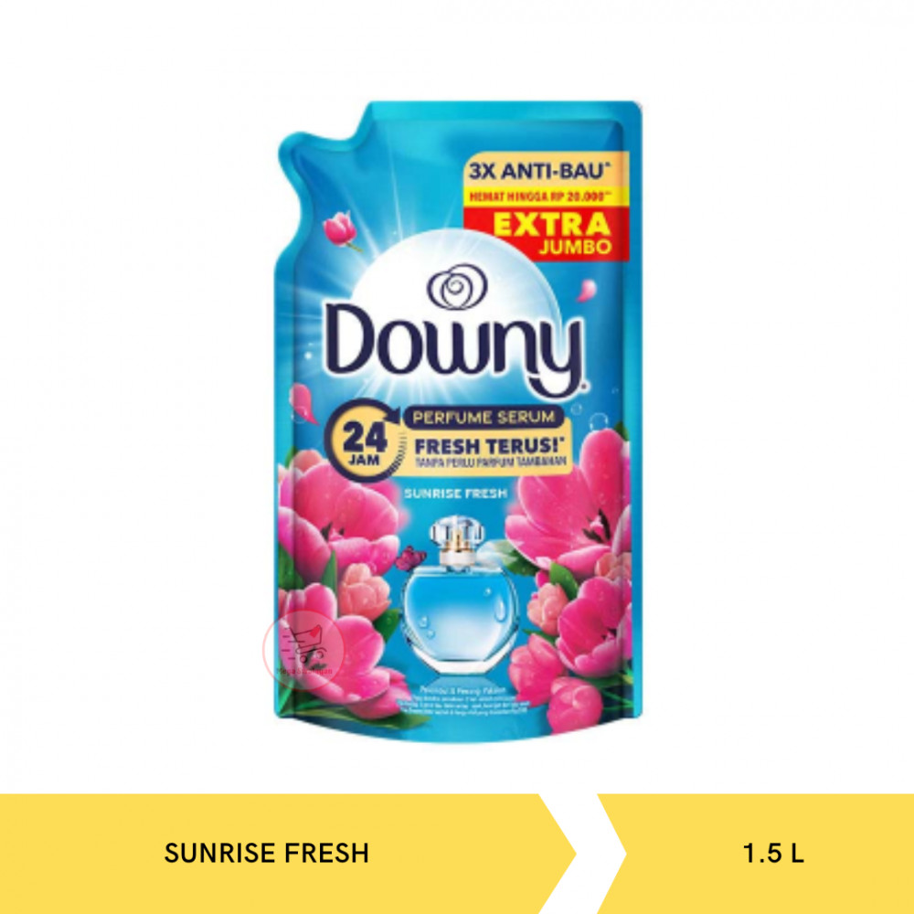 DOWNY PELEMBUT SUNRISE F POUCH 1.35L X 6