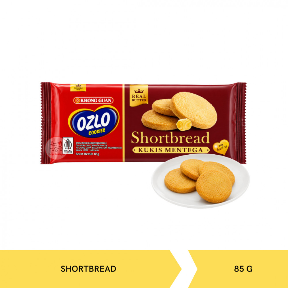 KHONGGUAN OZLO SHORTBREAD 85G X 30