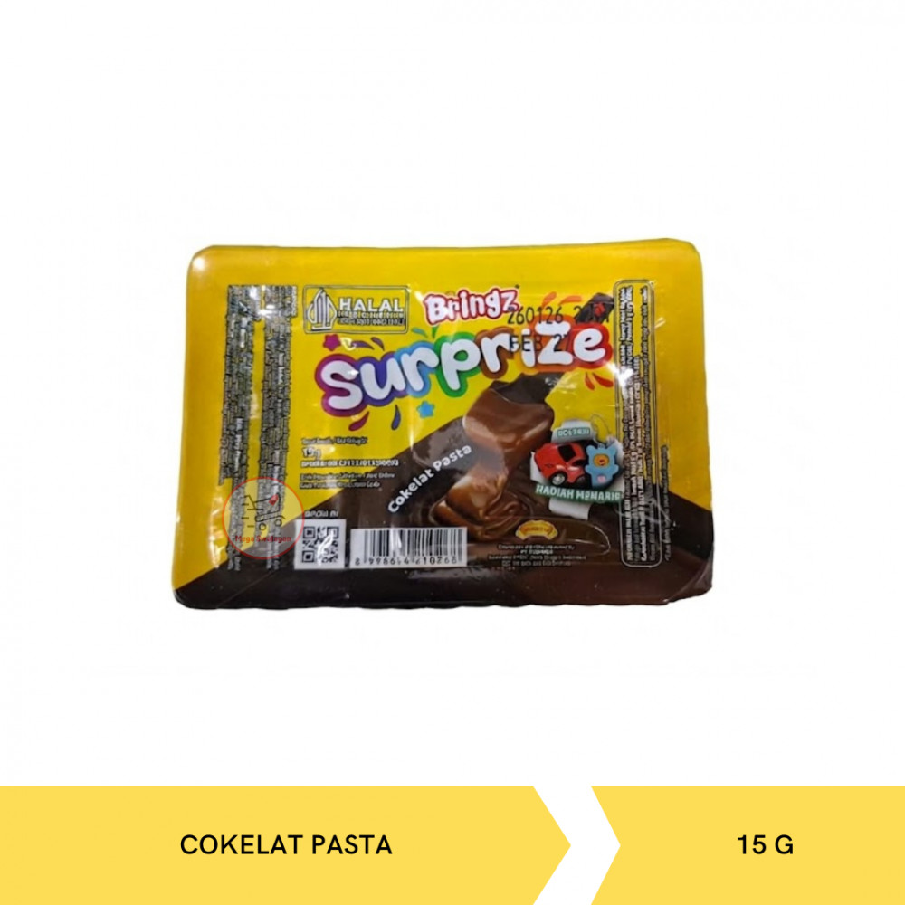 BRINGZ SURPRIZE COKELAT PASTA 15GX48