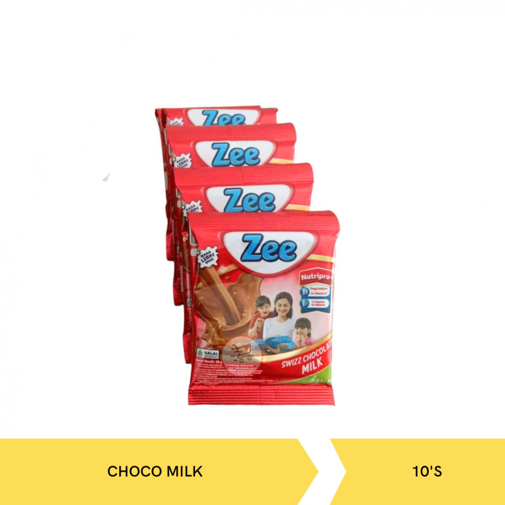 ZEE SWIZZ CHOCO MILK BANDED 10`S X 12