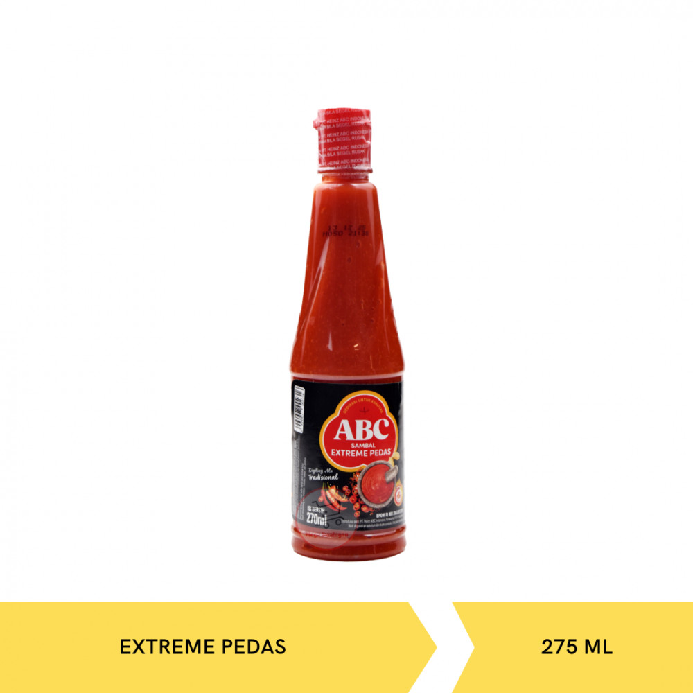 ABC SAMBAL EXTREME PEDAS 270ML X 24
