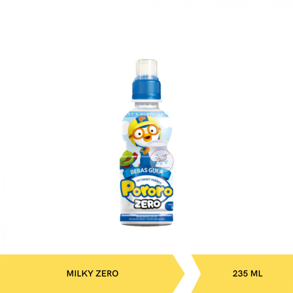 PORORO DRINK ZERO MILKY 235MLX24