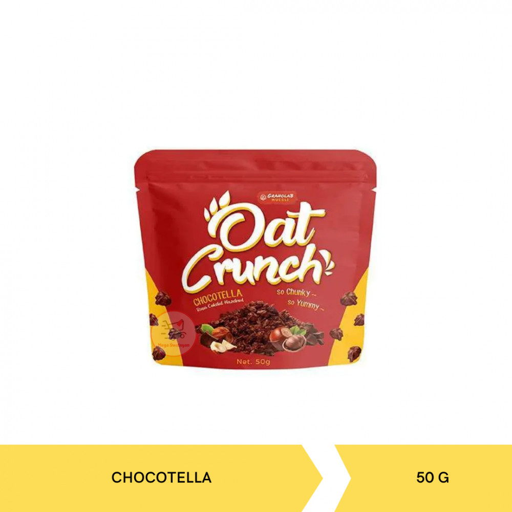 GRANOLAB OAT CRUNCH CHOCOTELLA 50G X 24
