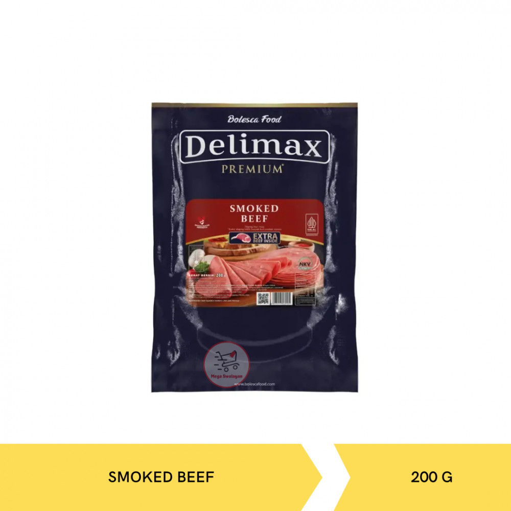 DELIMAX SMOKED BEEF 200G