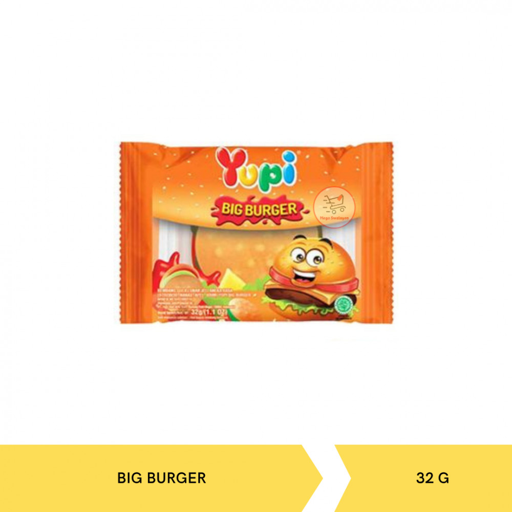 YUPI BIG BURGER 32G X 96