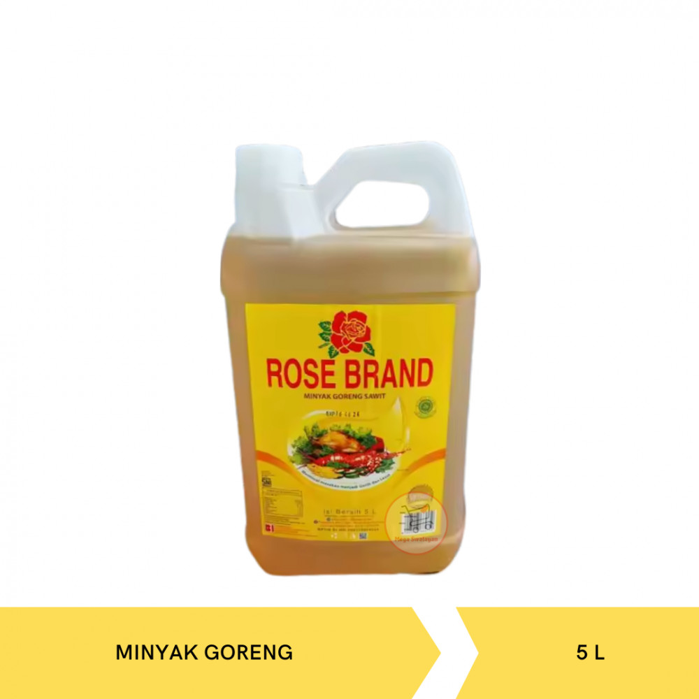 ROSE BRAND MINYAK GORENG 5L X 4