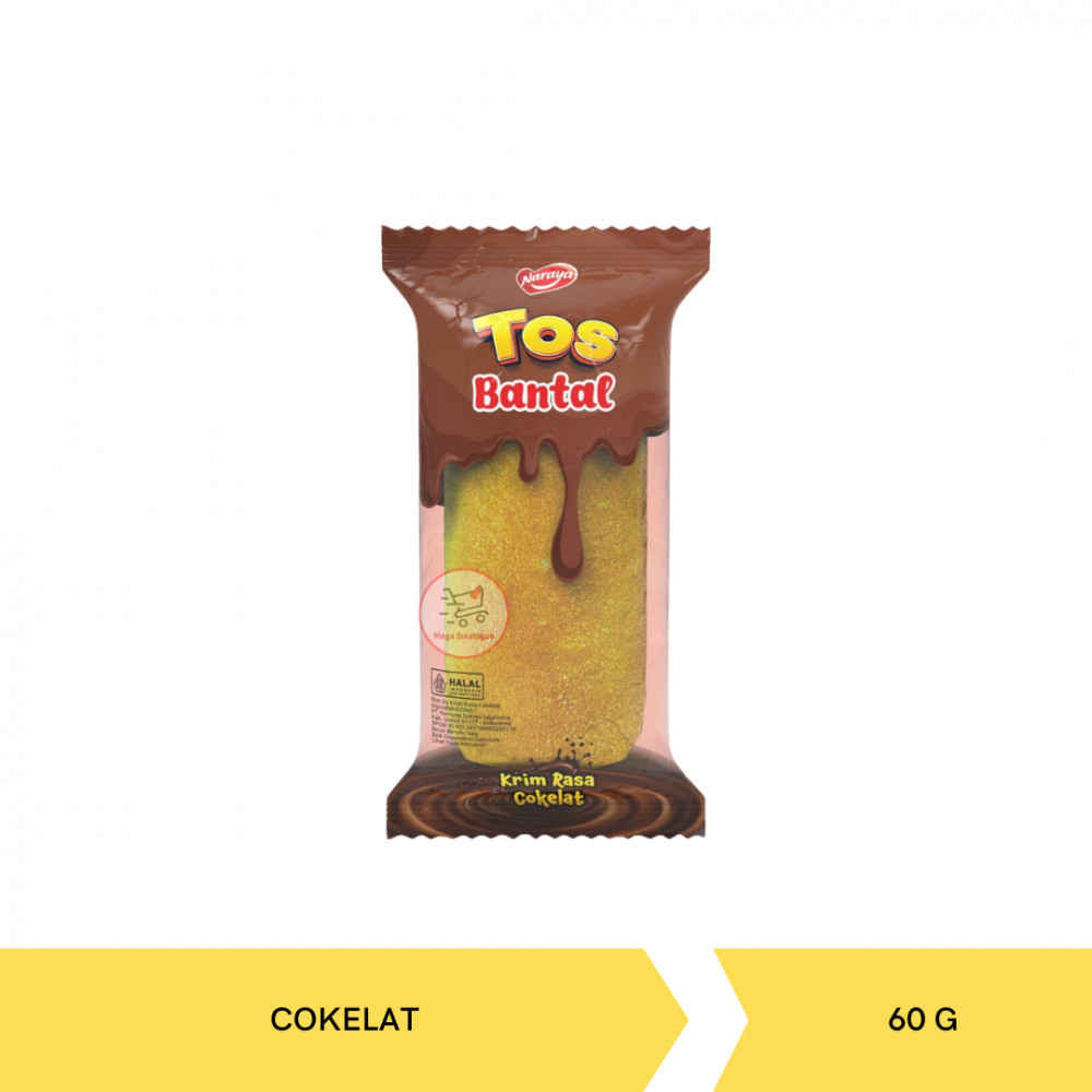 NARAYA TOS BANTAL CHOCO 60GX 60