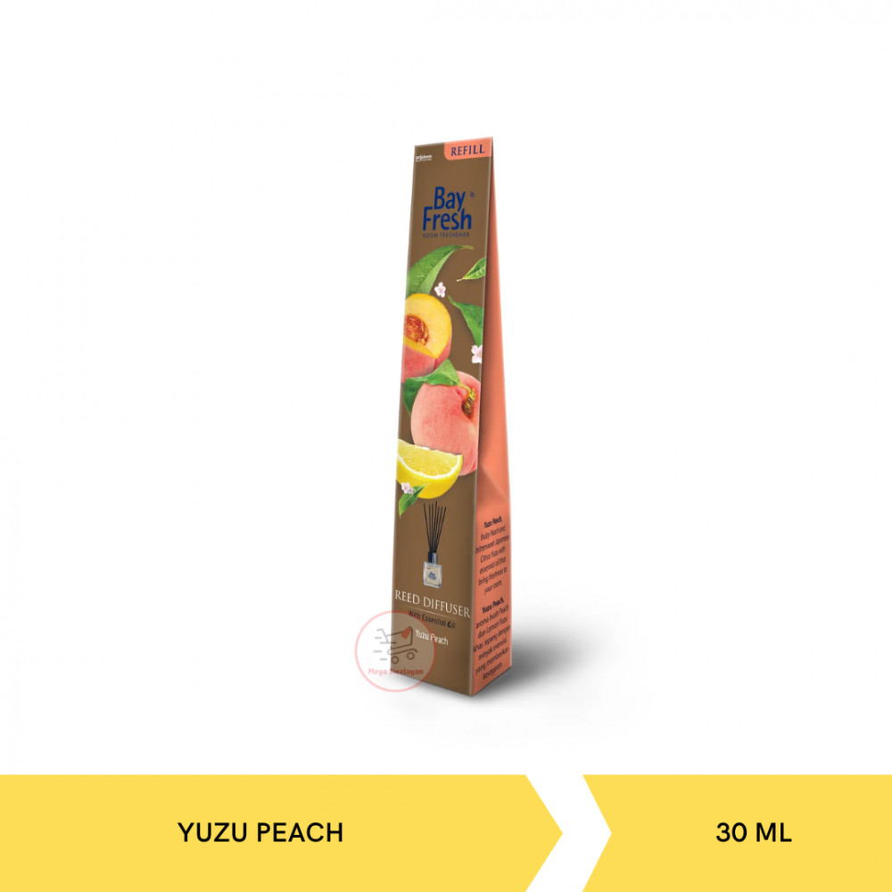 BAYFRESH REED DIFF YUZU PEACH REFF 30ML X 12