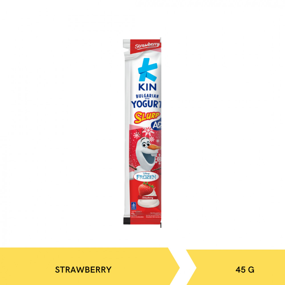 KIN YOGURT SLURP TRAWBERRY 45 GR
