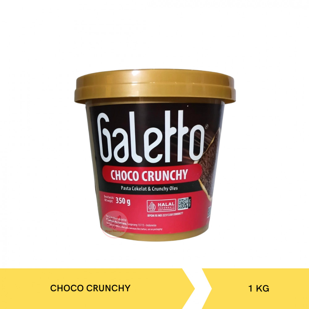 GALETTO CHOCO CRUNCHY PASTA OLES 350G X 24