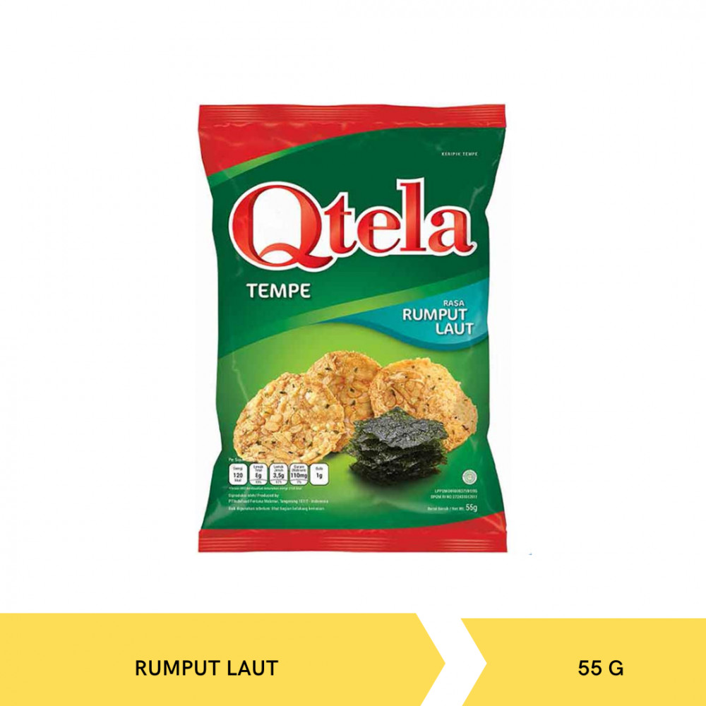 QTELA TEMPE RUMPUT LAUT 55G X30