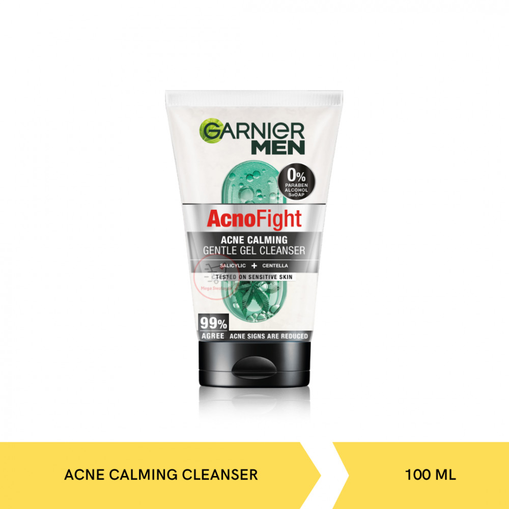 GARNIER MEN ACNOFIGHT ACNE CALMING CLEANSER 100ML