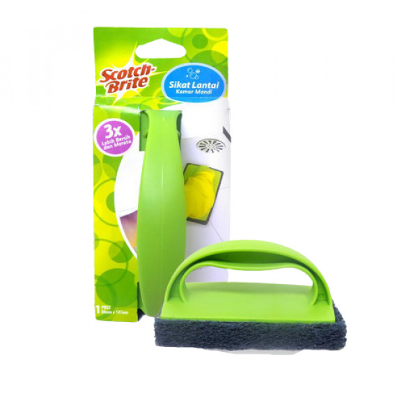 SCOTCH BRITE ID40 FLOOR SCRUB W/HANDLE X24