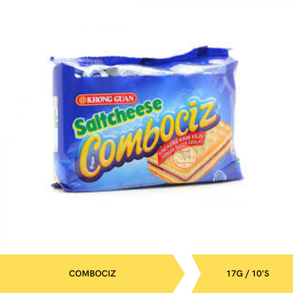 KHONGGUAN SALTCHEESE COMBOCIZ BAG 17G/10`S X 12