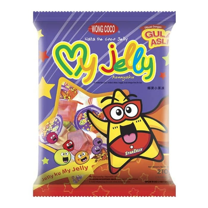 WONGCOCO MY JELLY PACK 14G/15`S X 24