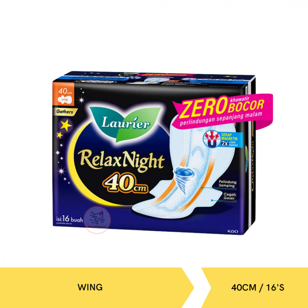 LAURIER RELAX NIGHT GATHERS 40CM/16`S X 18