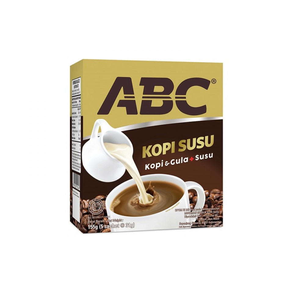 ABC KOPI SUSU KTK 30G/5`S X 24
