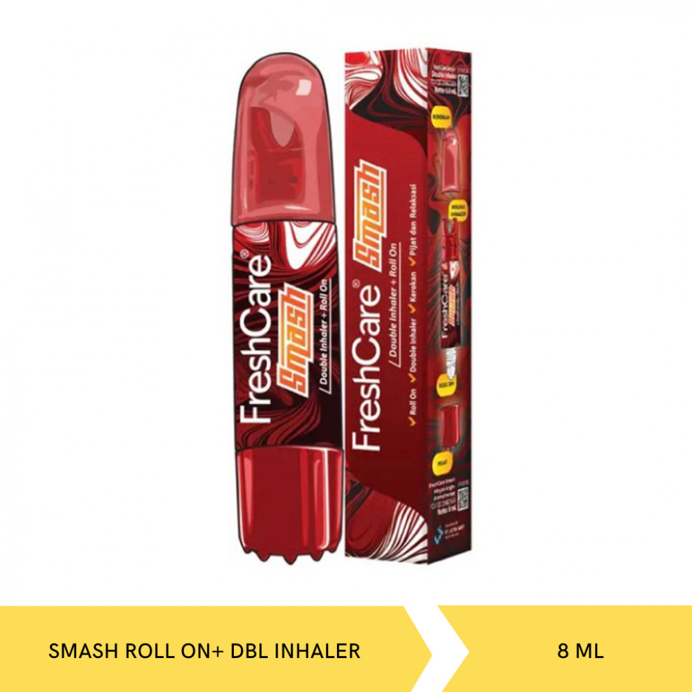 FRESHCARE SMASH ROLL ON+ DBL INHALER 8ML