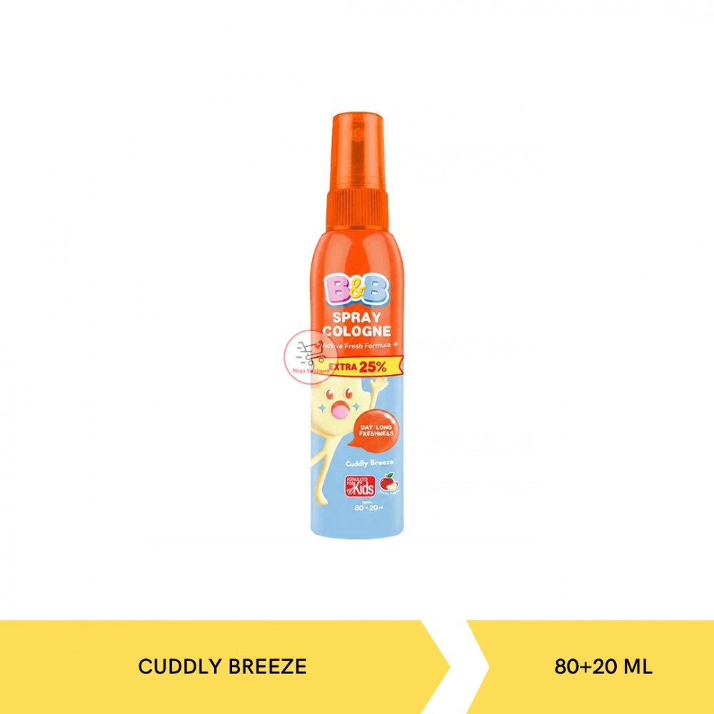 B&B SPRAY COL CUDDLY BREEZE 80+20ML X 36
