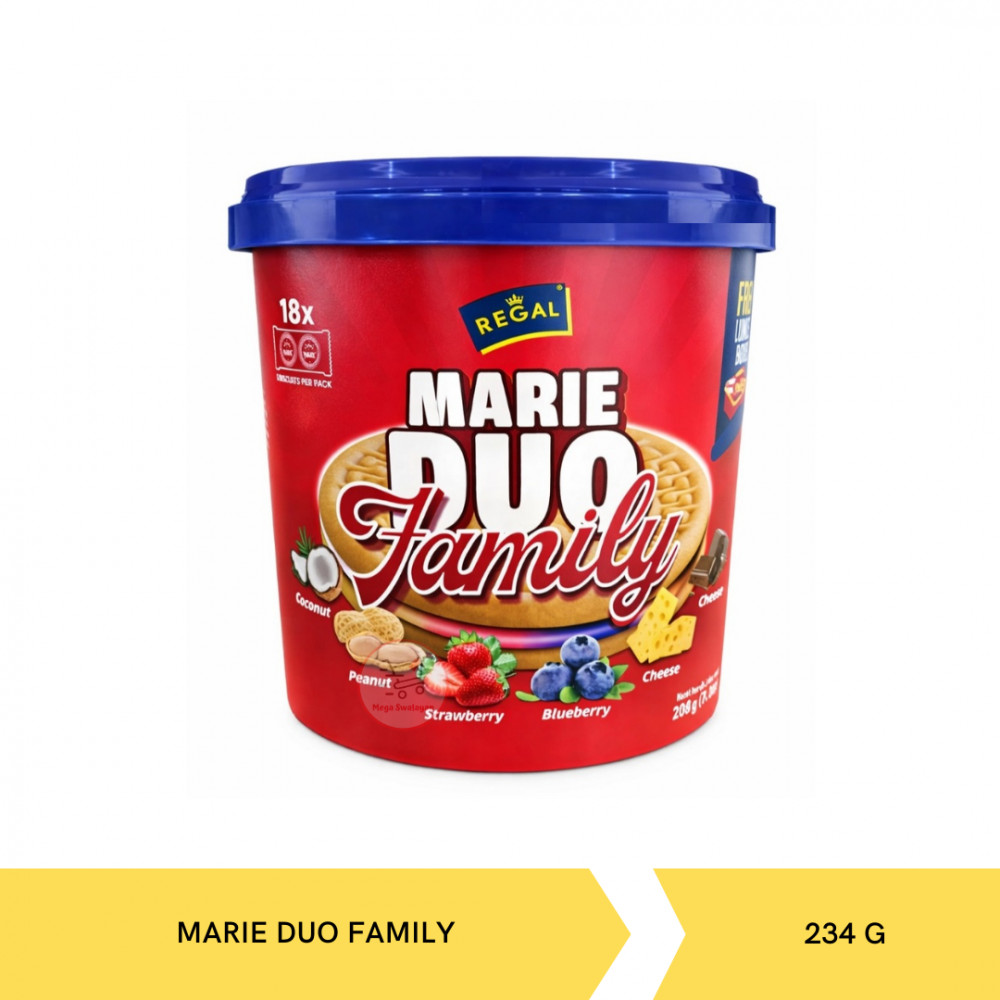 REGAL MARIE DUO FAMILY PAIL 234G X 6