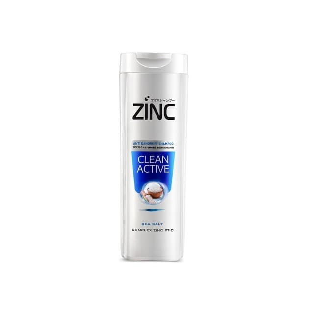 ZINC SHP CLEAN ACTIVE 340ML X 12