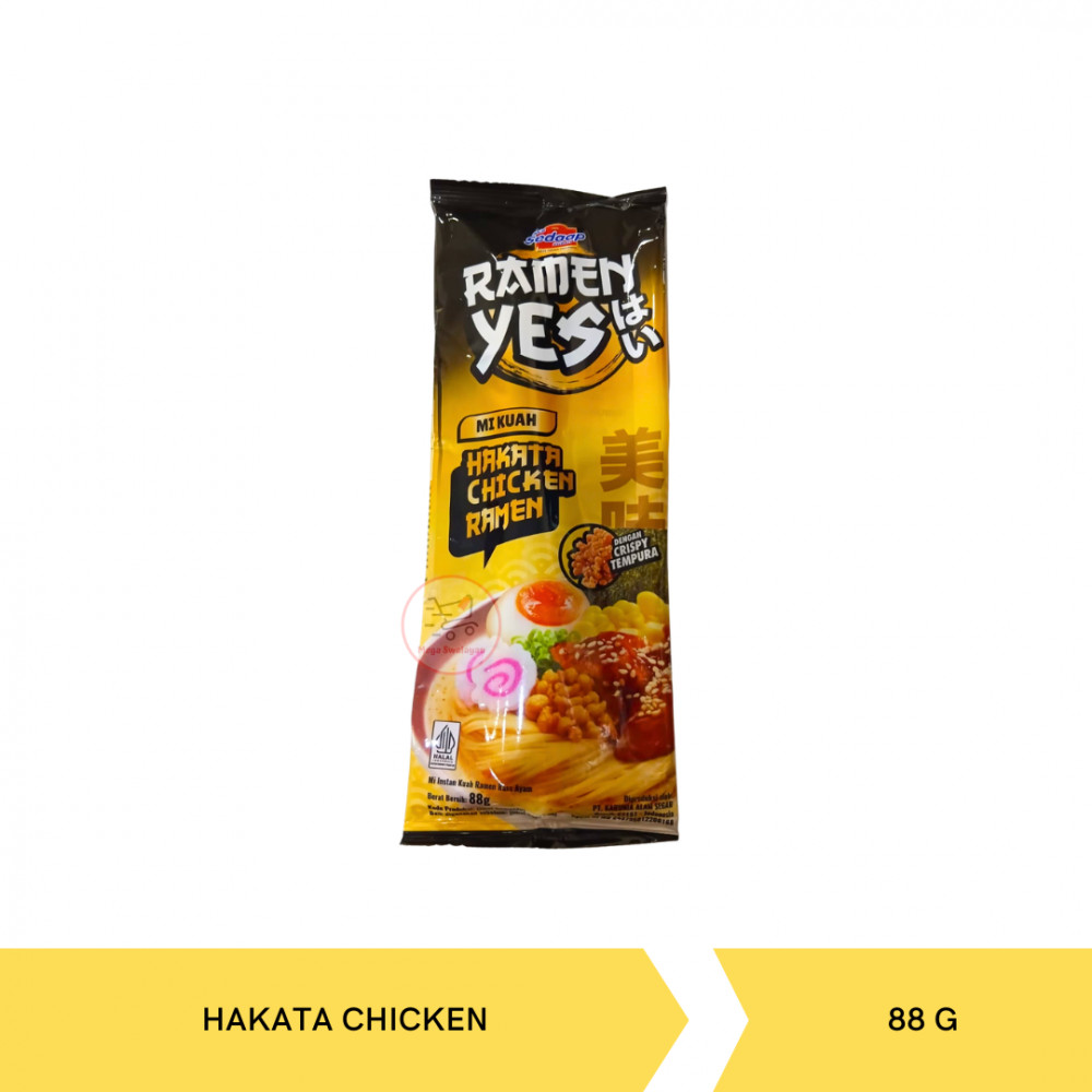 SEDAAP RAMEN YES KUAH HAKATA CHICKEN 88G X 40