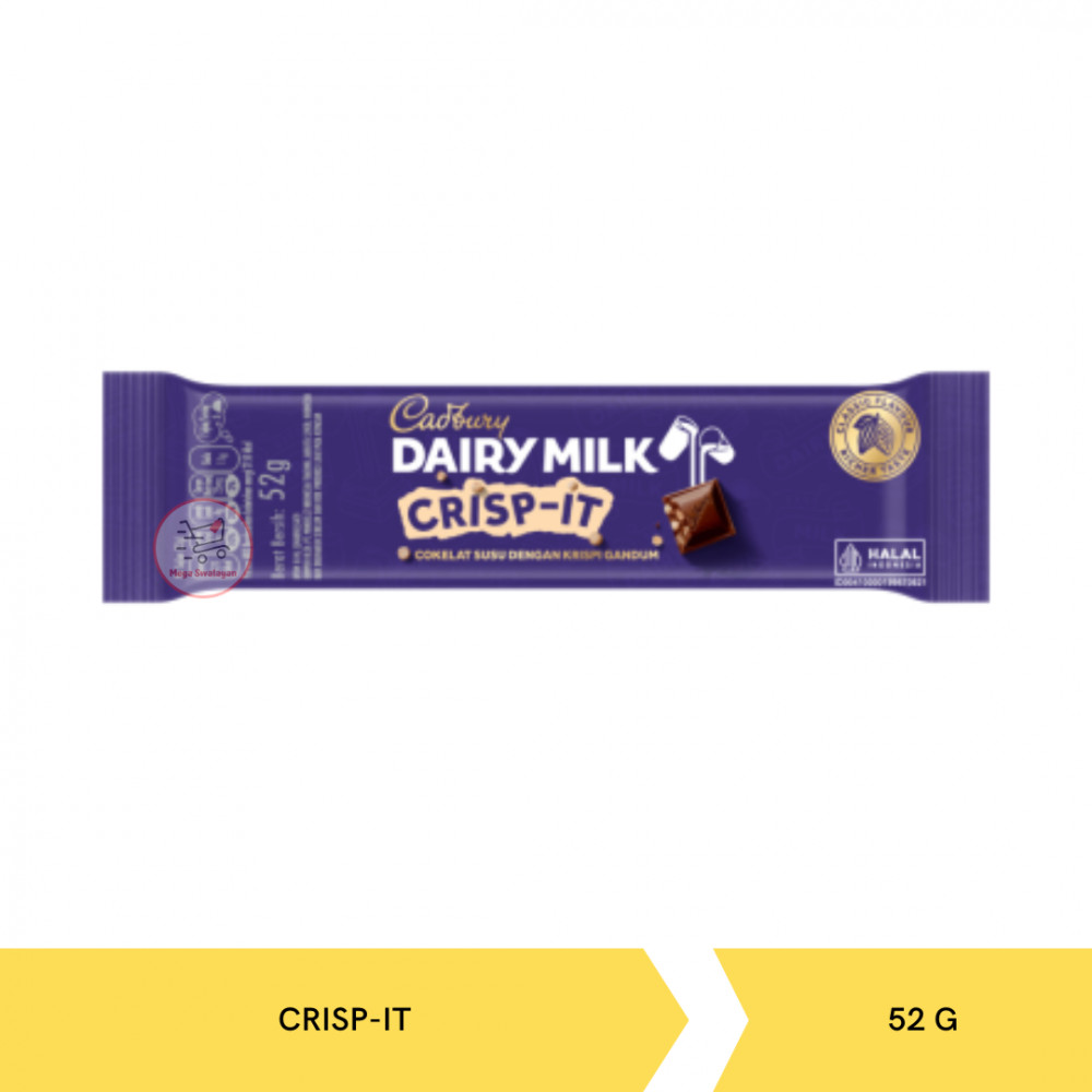 CADBURY DAIRY MILK CRISP IT 52G X24