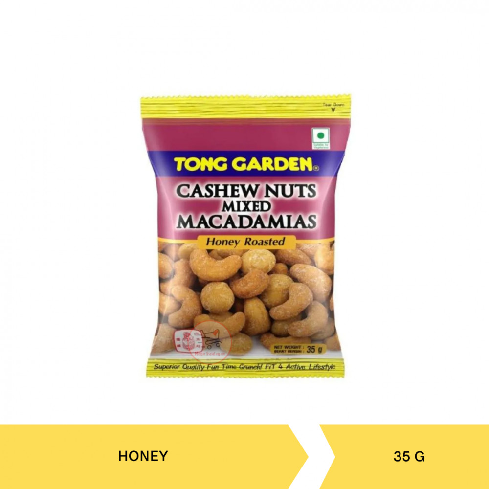 TONG GARDEN HONEY CASHEWNUT MIX MACADAMIAS 35GX36