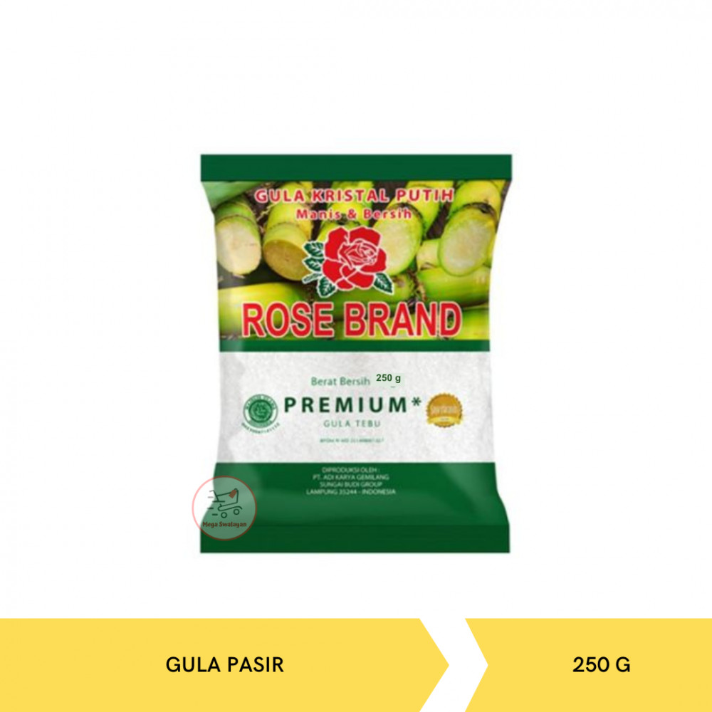 ROSE BRAND GULA PASIR 250G X 40