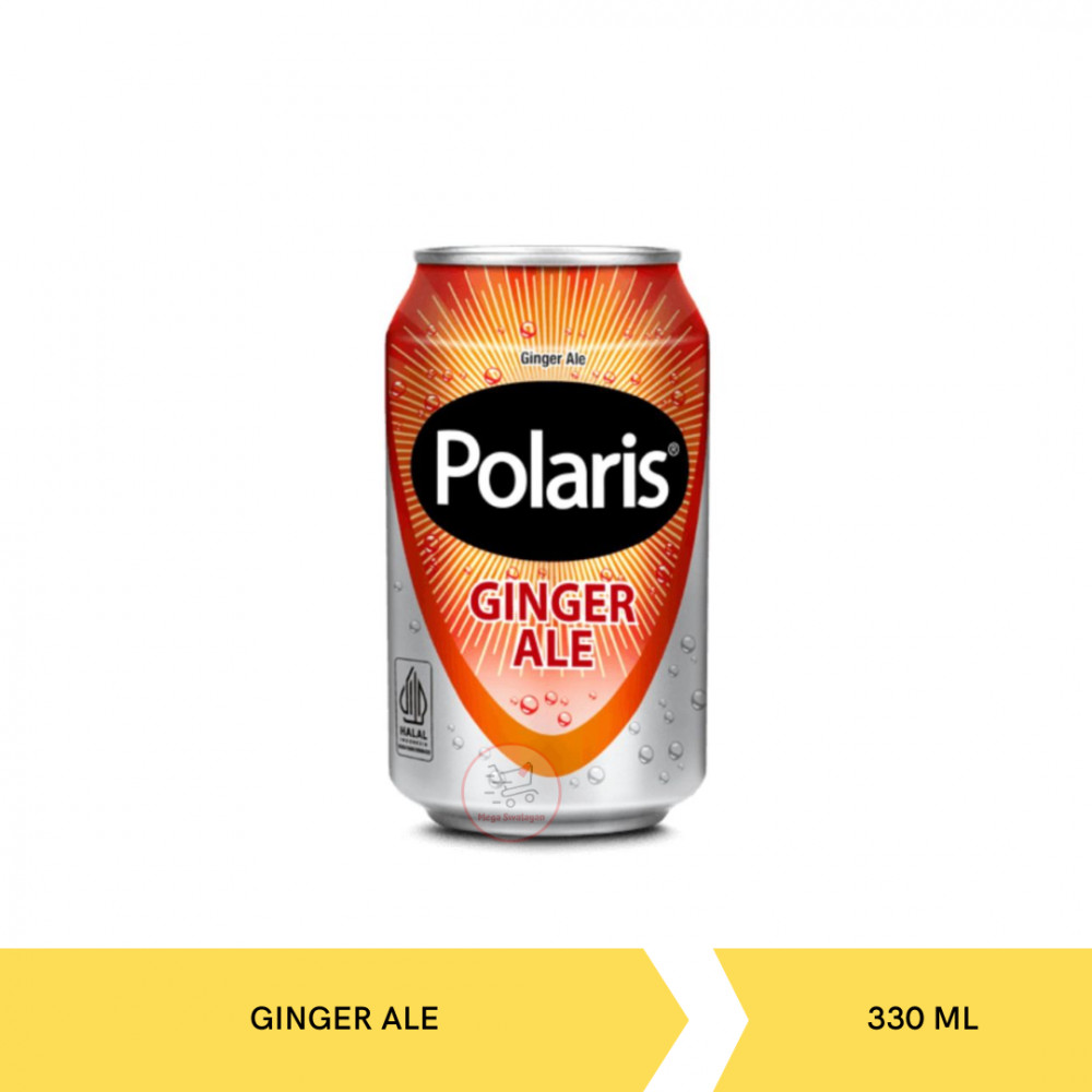 POLARIS GINGER ALE TIN 330ML X 24
