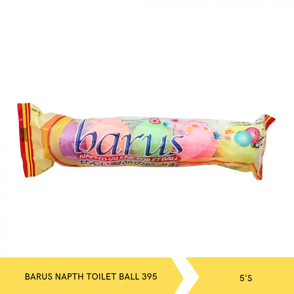 BARUS 395 NAPTH TOILET BALL WARNA 5`S
