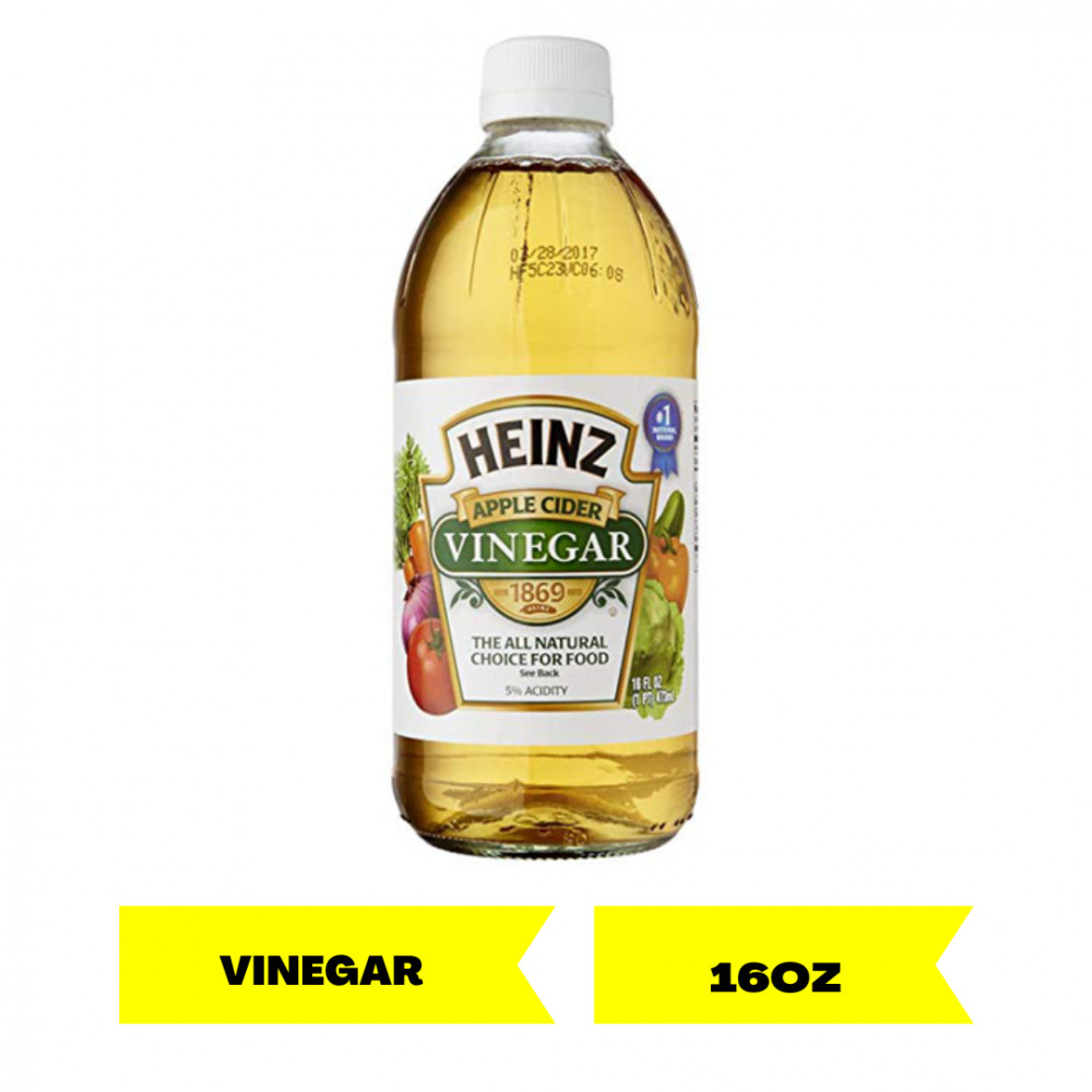 HEINZ APPLE CIDER VINEGAR 473ML/16OZ X 12