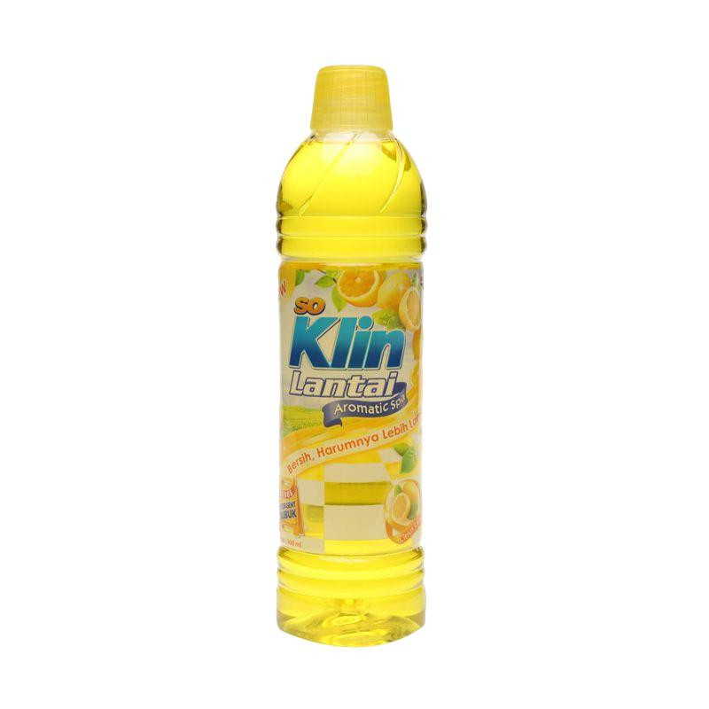 SOKLIN FLOOR LEMON BTL 800ML X 6