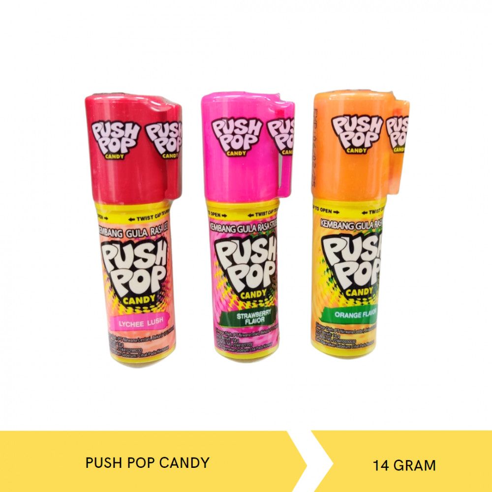 PUSH POP CANDY 14G X 20